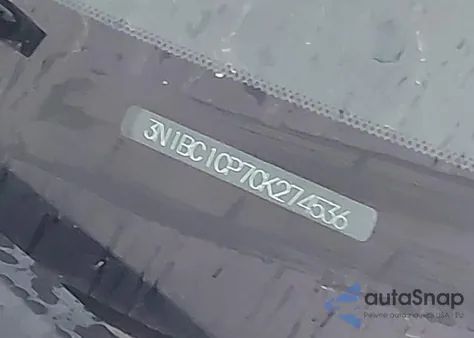 2012 Nissan Versa 1.8 S from USA, damaged, VIN 3N1BC1CP7CK274536